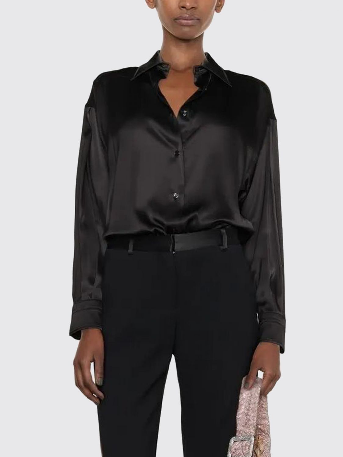 Tom Ford Shirt  Woman Color Black In Black