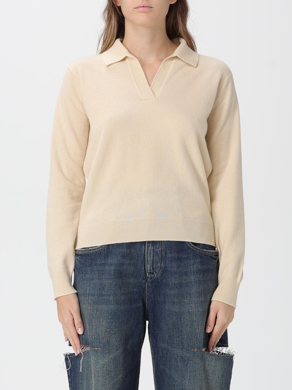 Maison Margiela Polo Shirt  Woman Color Butter In Neutral
