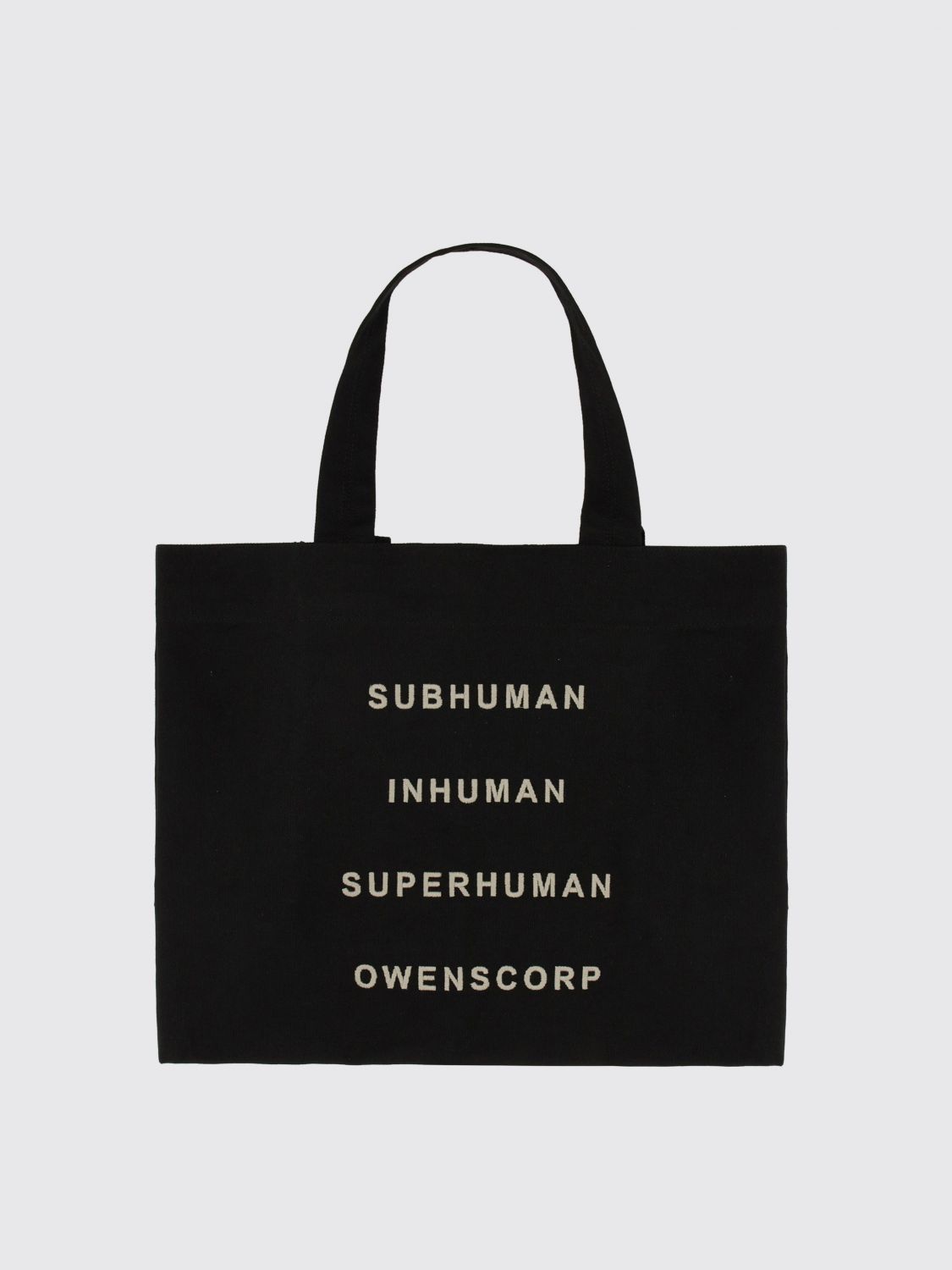 Rick Owens RICK OWENS Tote Bag Woman color Black　RICK OWENS トートバッグ ウーマンカラー ブラック