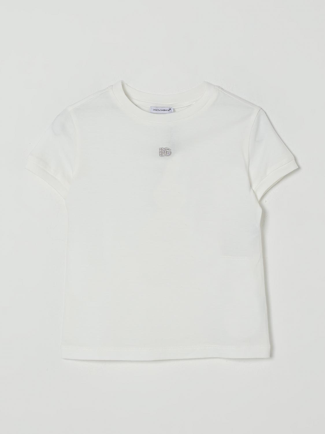 DOLCE & GABBANA T-Shirt Kinder Farbe Weiß