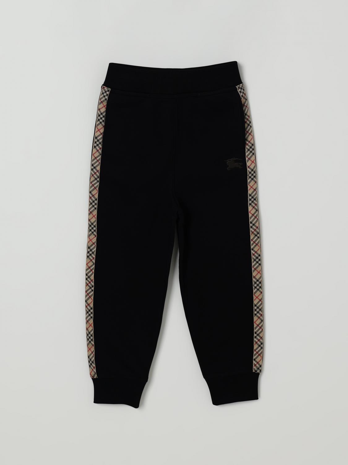 BURBERRY Hose Kinder Farbe Schwarz