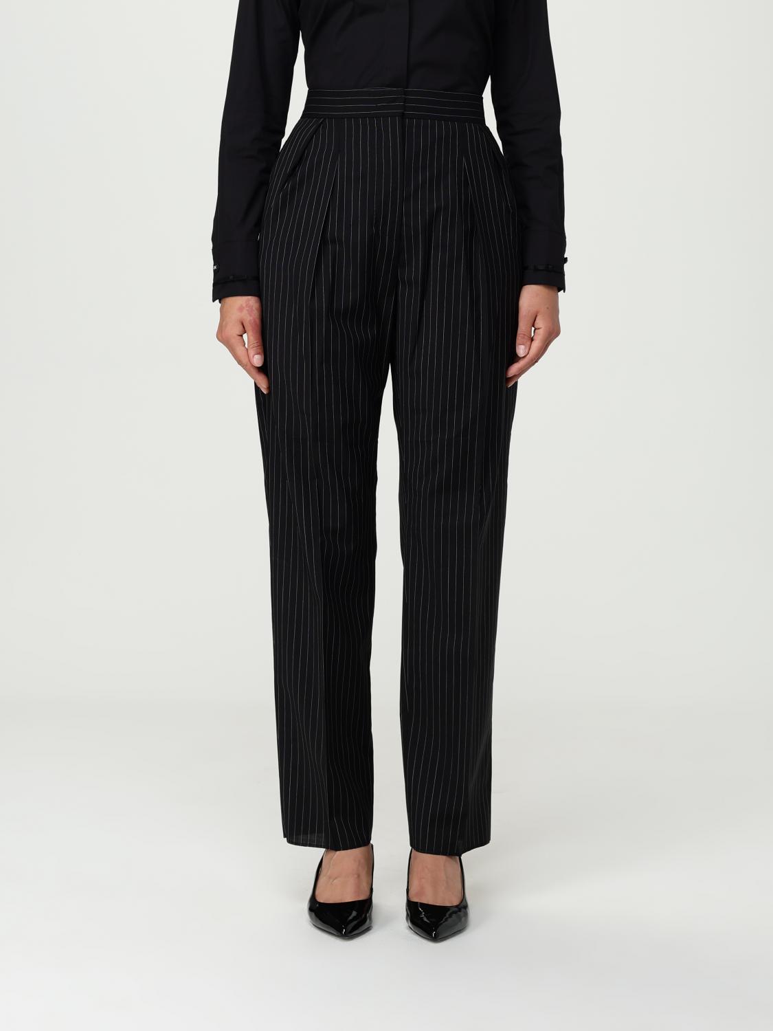 Max Mara Pants Woman Color Black