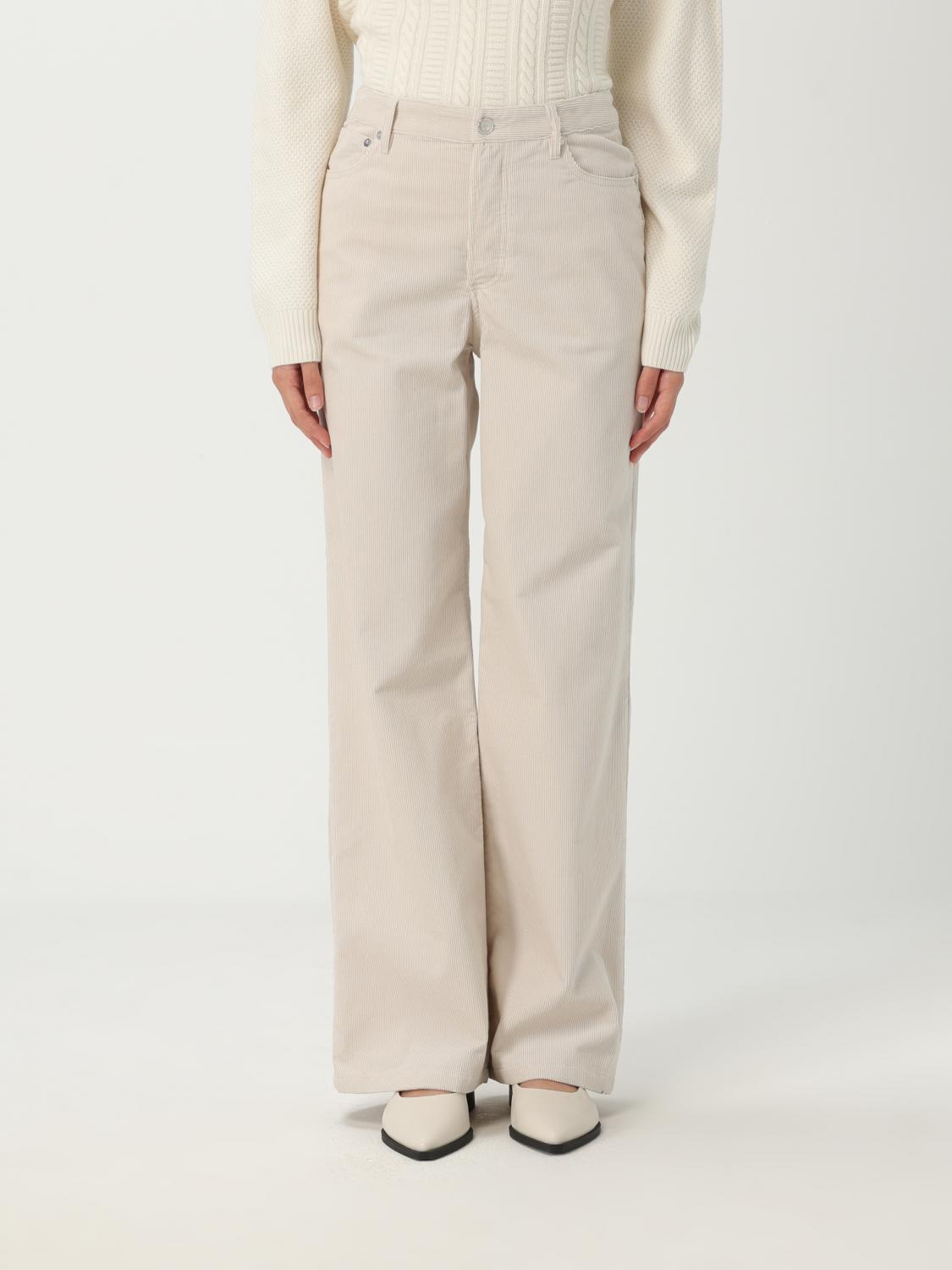 Apc Pants A. P.c. Woman Color Mastic In Neutral