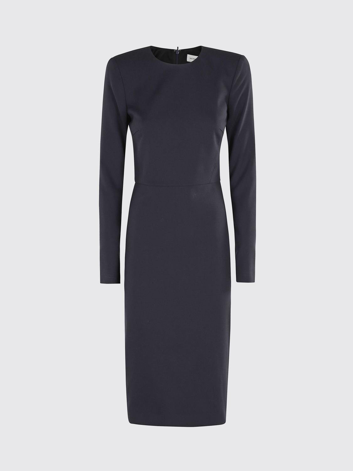 Dress VICTORIA VICTORIA BECKHAM Woman color Navy