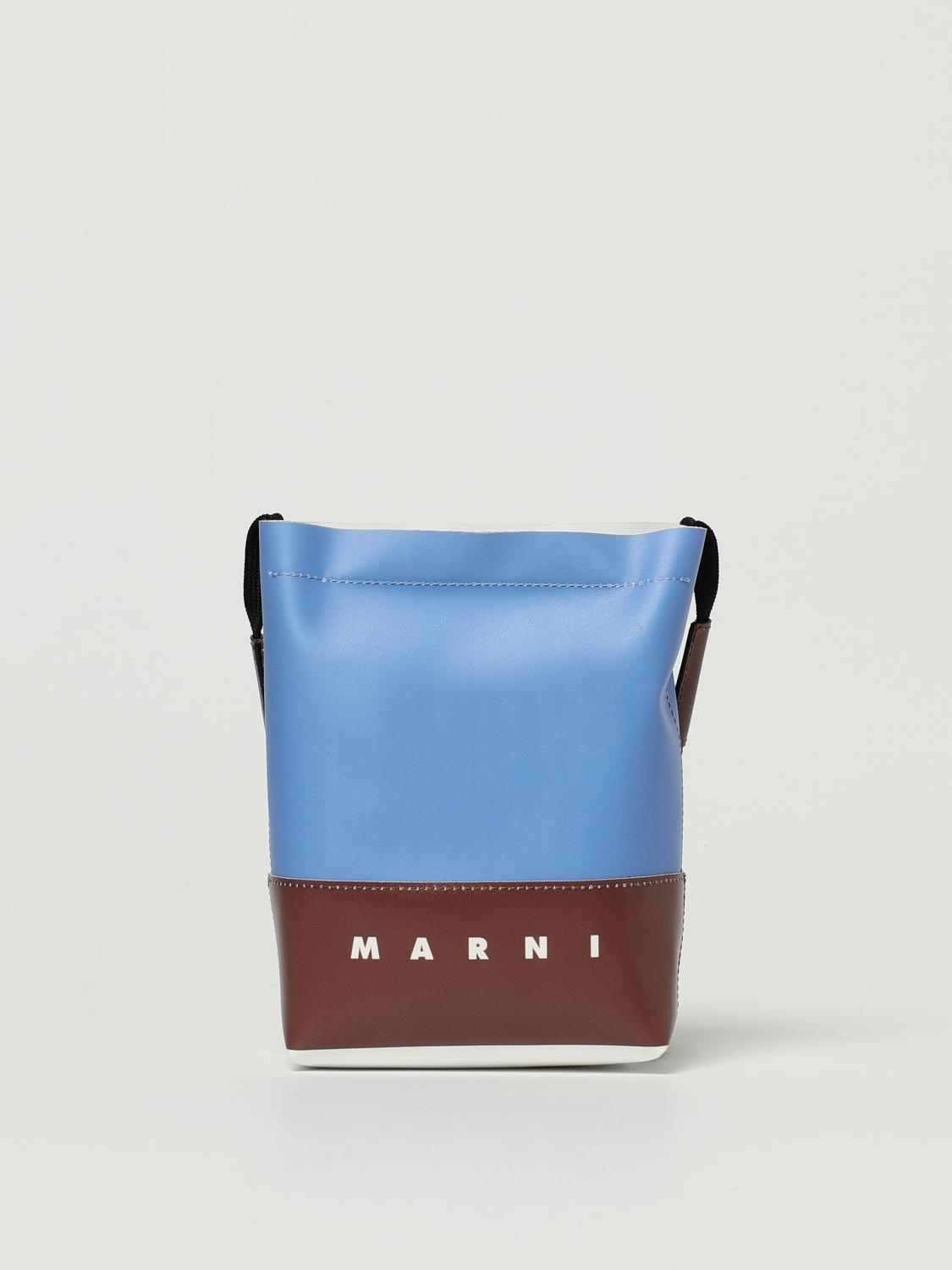 Marni Shoulder Bag Men Color Blue In Blue