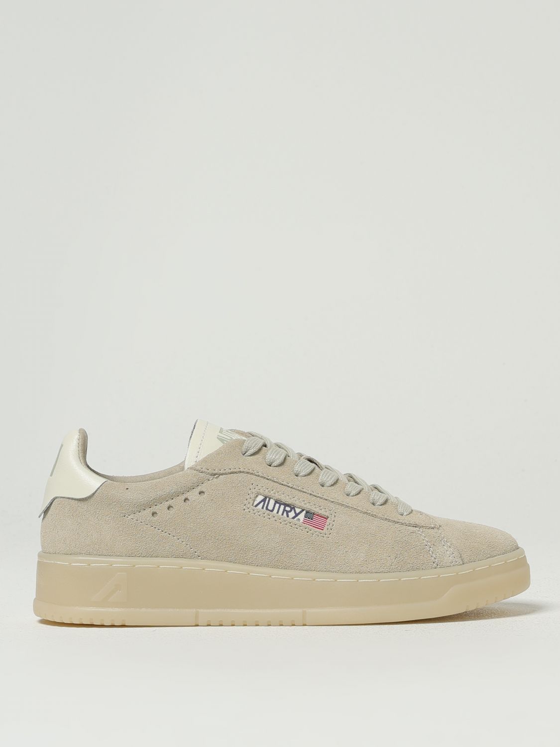 Autry Low-top Sneakers With Suede Upper In Brown