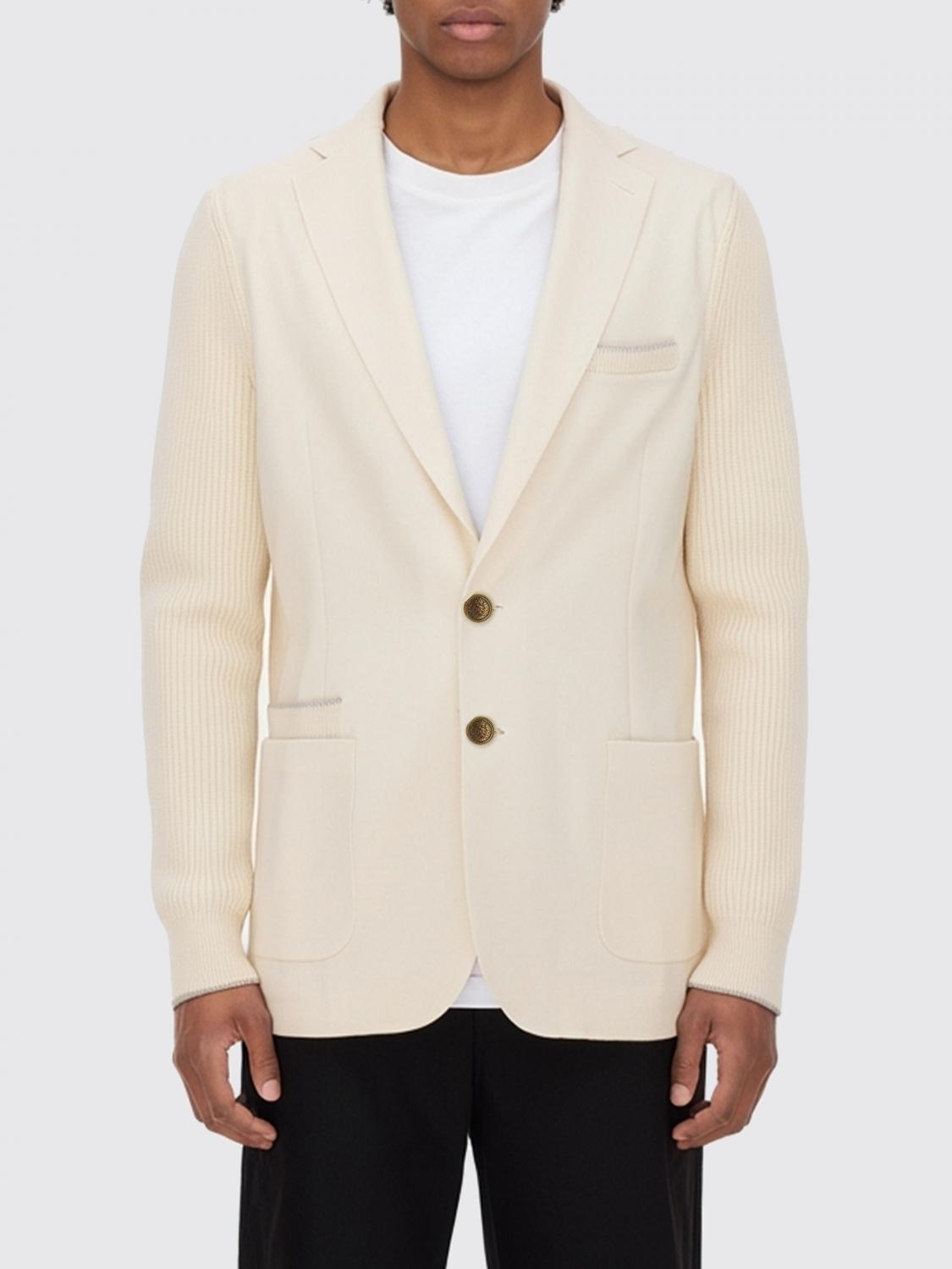 Eleventy Jacket  Men Color White