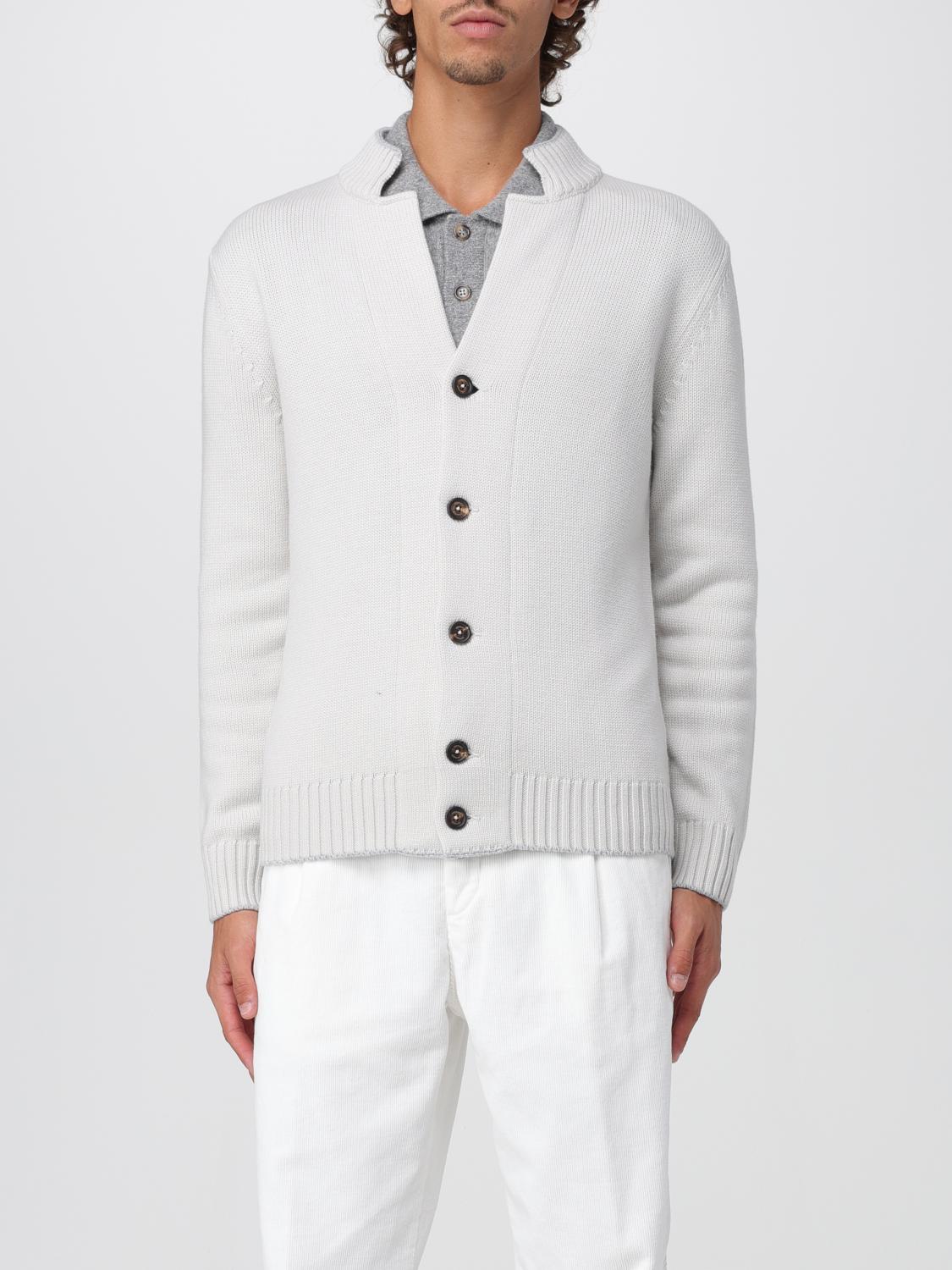 Eleventy Cardigan  Men Color Beige In White