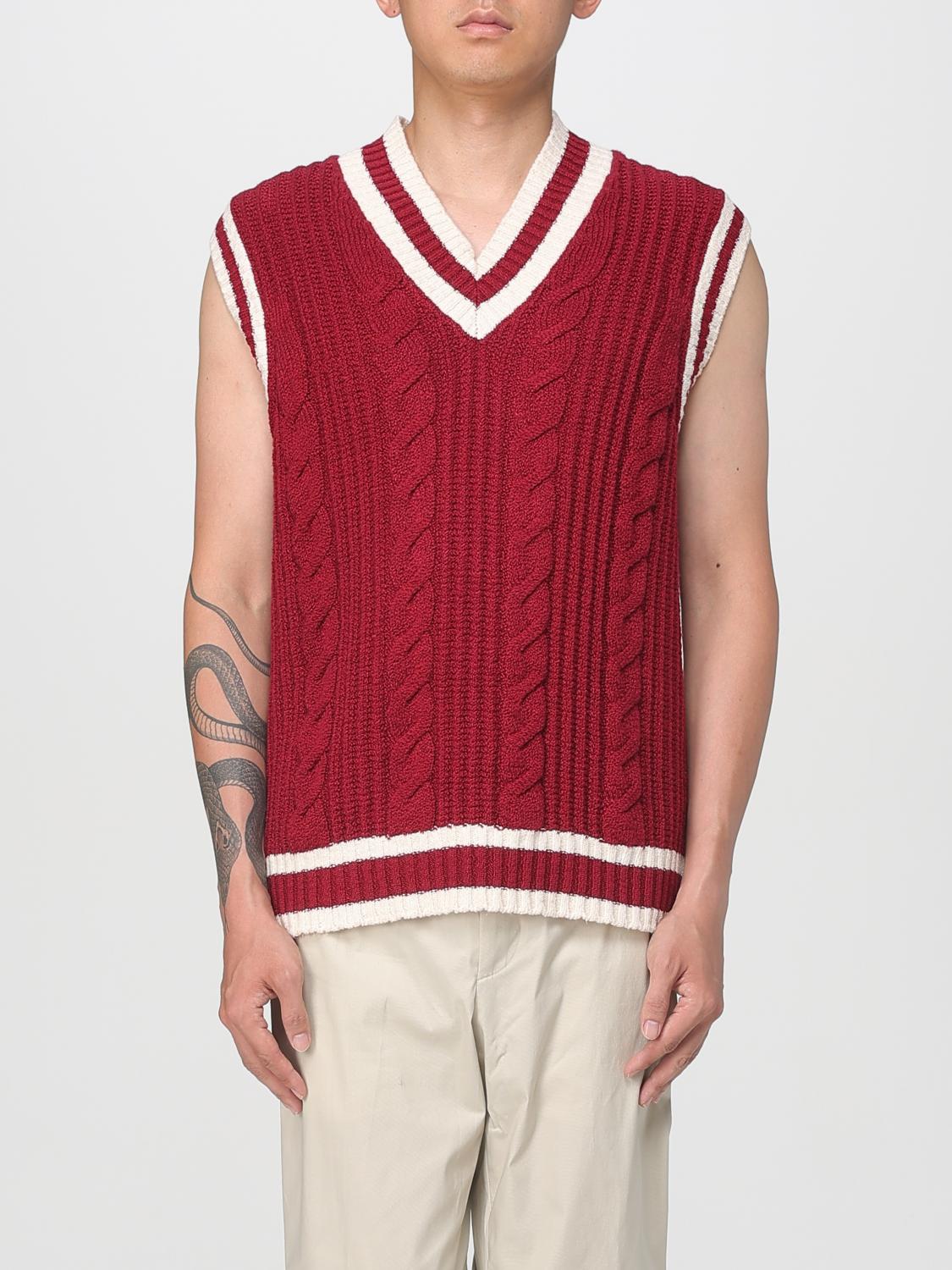 Drumohr Sweater Men Color Burgundy In Red