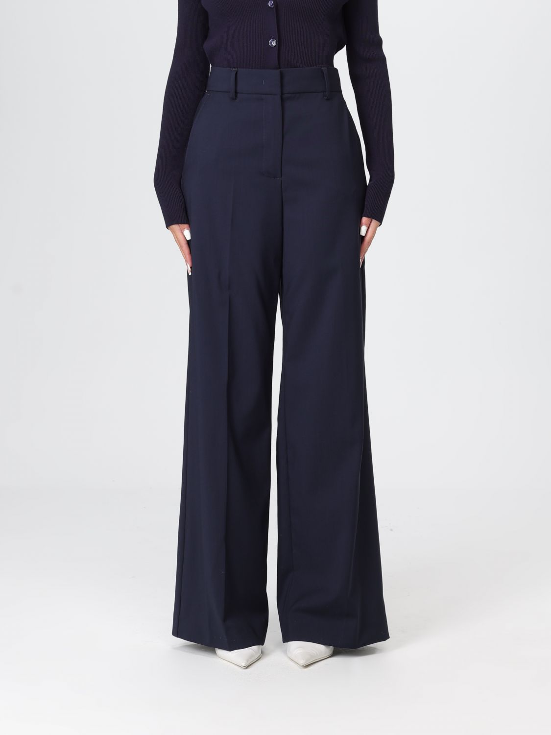 Weekend Max Mara Pants Woman  In Blue