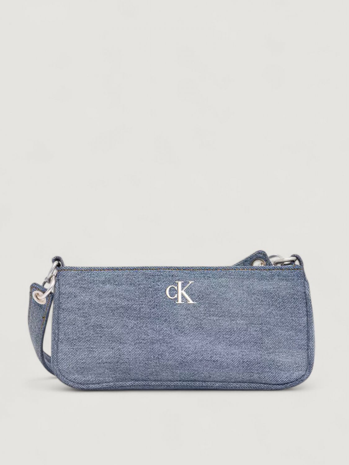 Calvin Klein Mini Bag Woman Color Denim In Blue