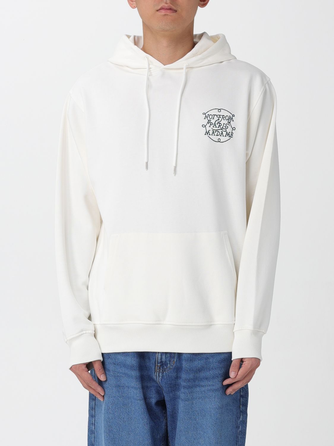 Drôle De Monsieur Sweatshirt  Men Color White