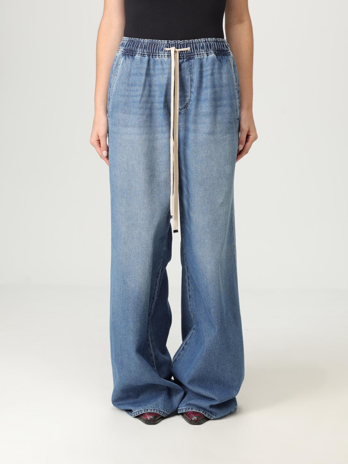 7 For All Mankind Jeans Woman Color Blue In Blue