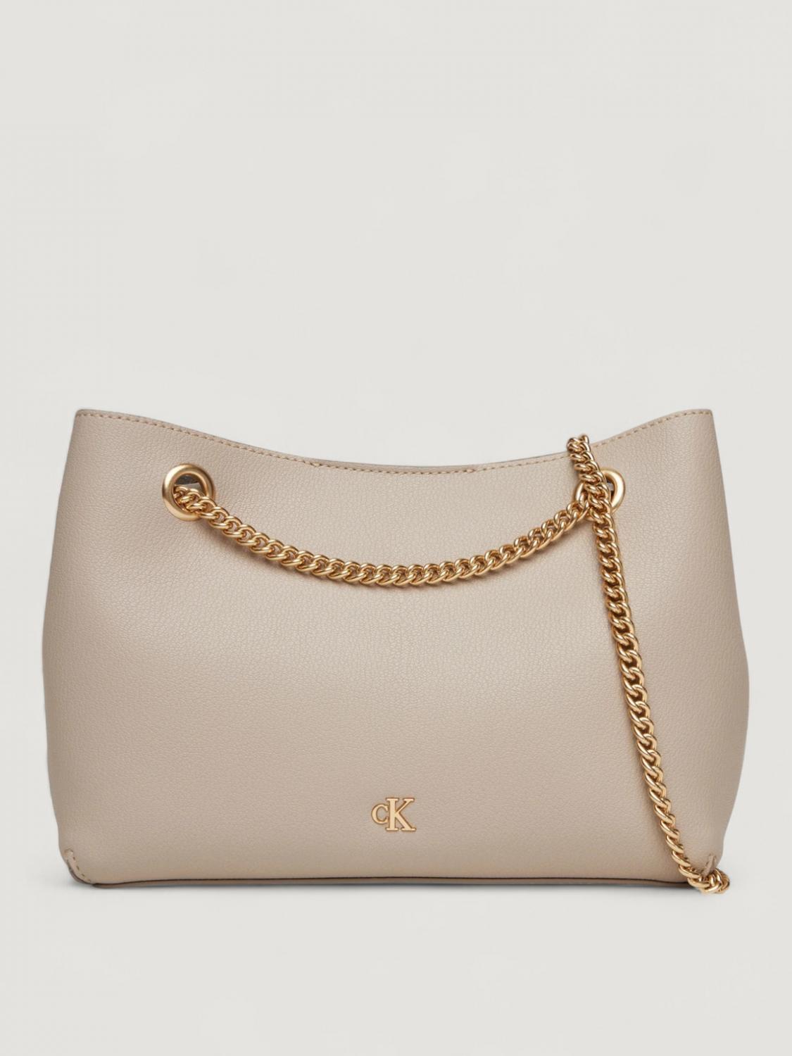 Calvin Klein Mini Bag  Woman Color Beige In Sand