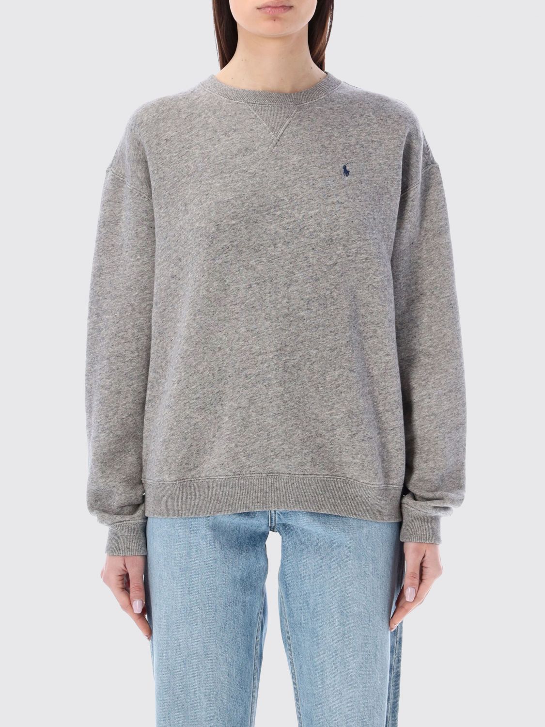 Polo Ralph Lauren Felpa  Donna Colore Grigio