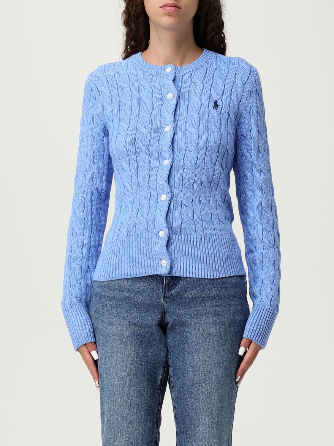 Polo Ralph Lauren Cardigan  Woman Color Blue