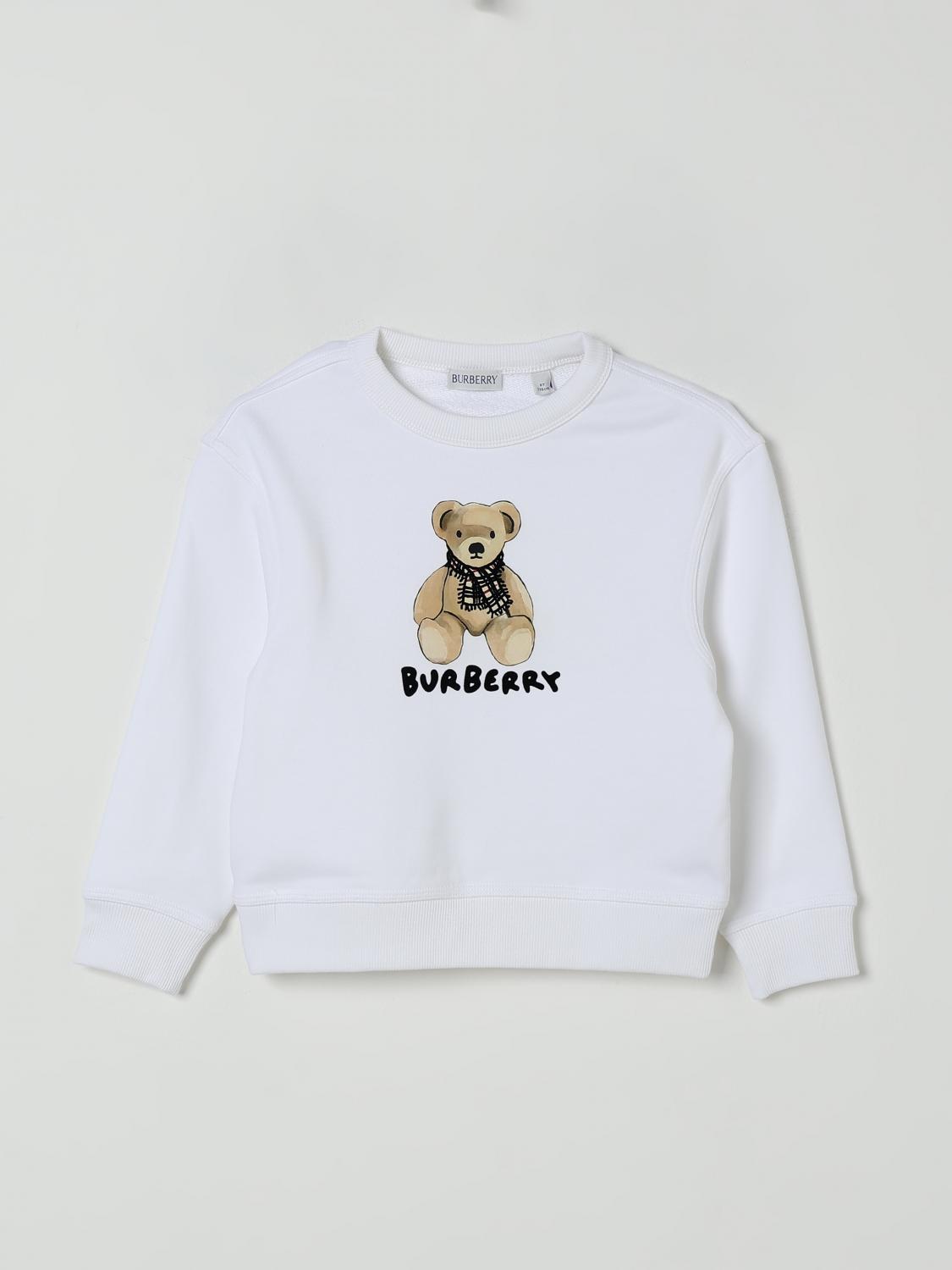 BURBERRY Pullover Kinder Farbe Weiß