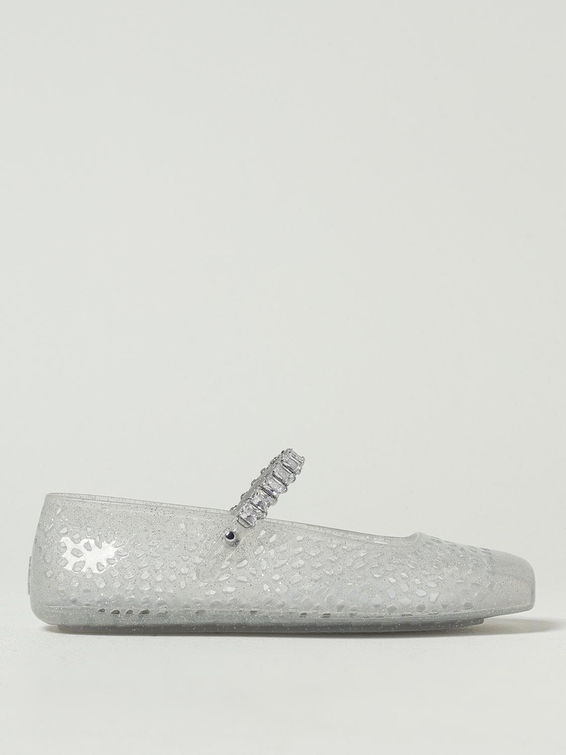 Jimmy Choo Ballet Flat in Silver