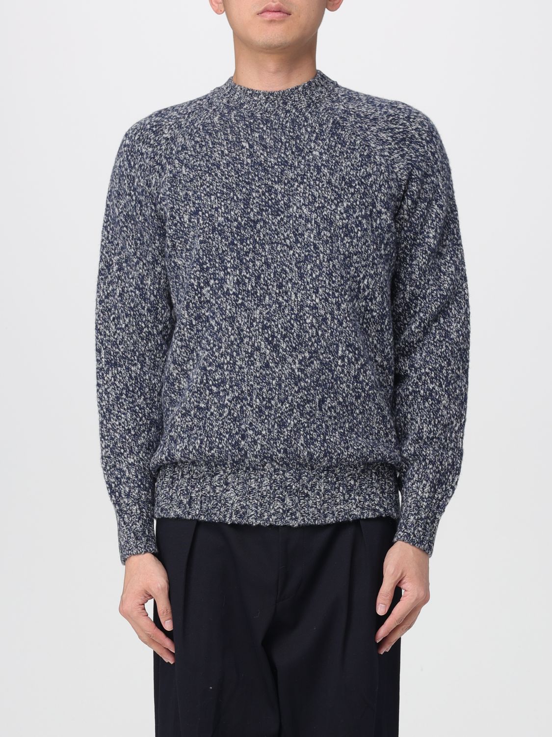 Drumohr Sweater  Men Color Blue In Gray
