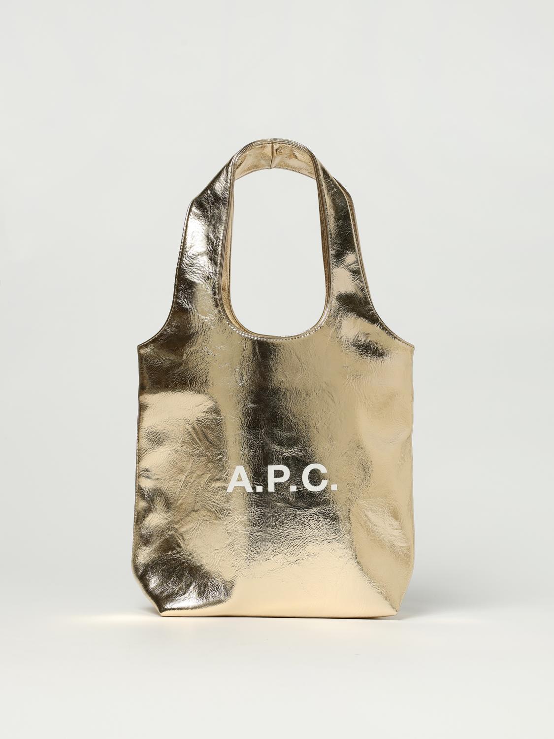 Handbag A. P.C. Woman color Gold
