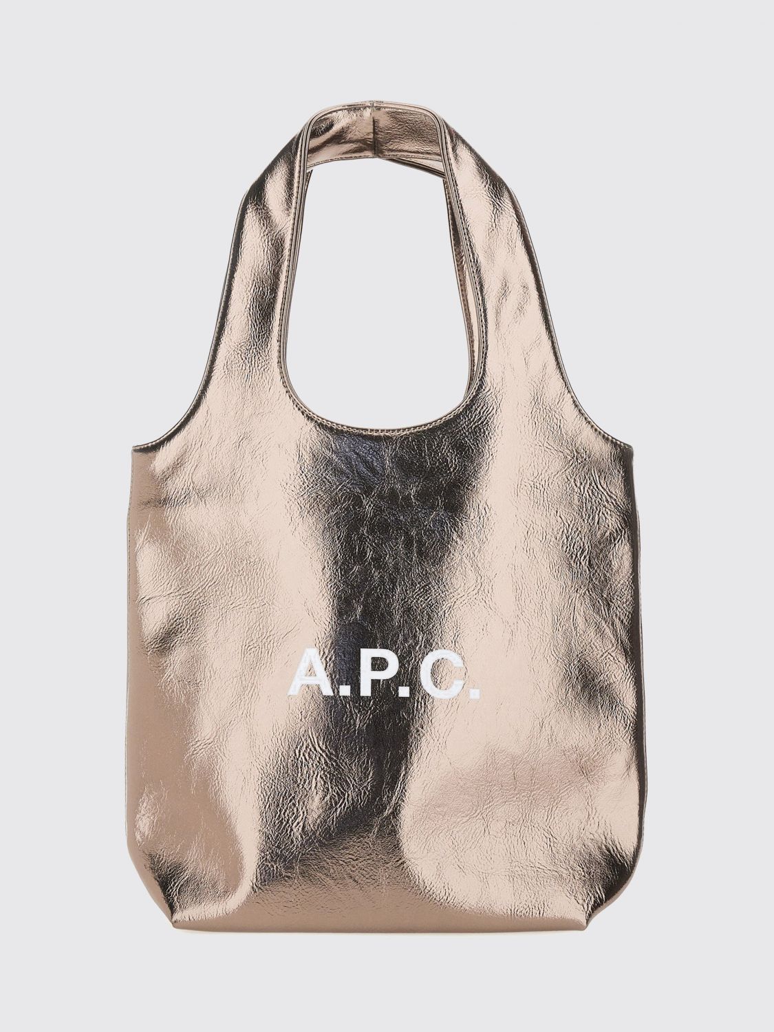 Apc Handbag A. P.c. Woman Color Silver In Silver