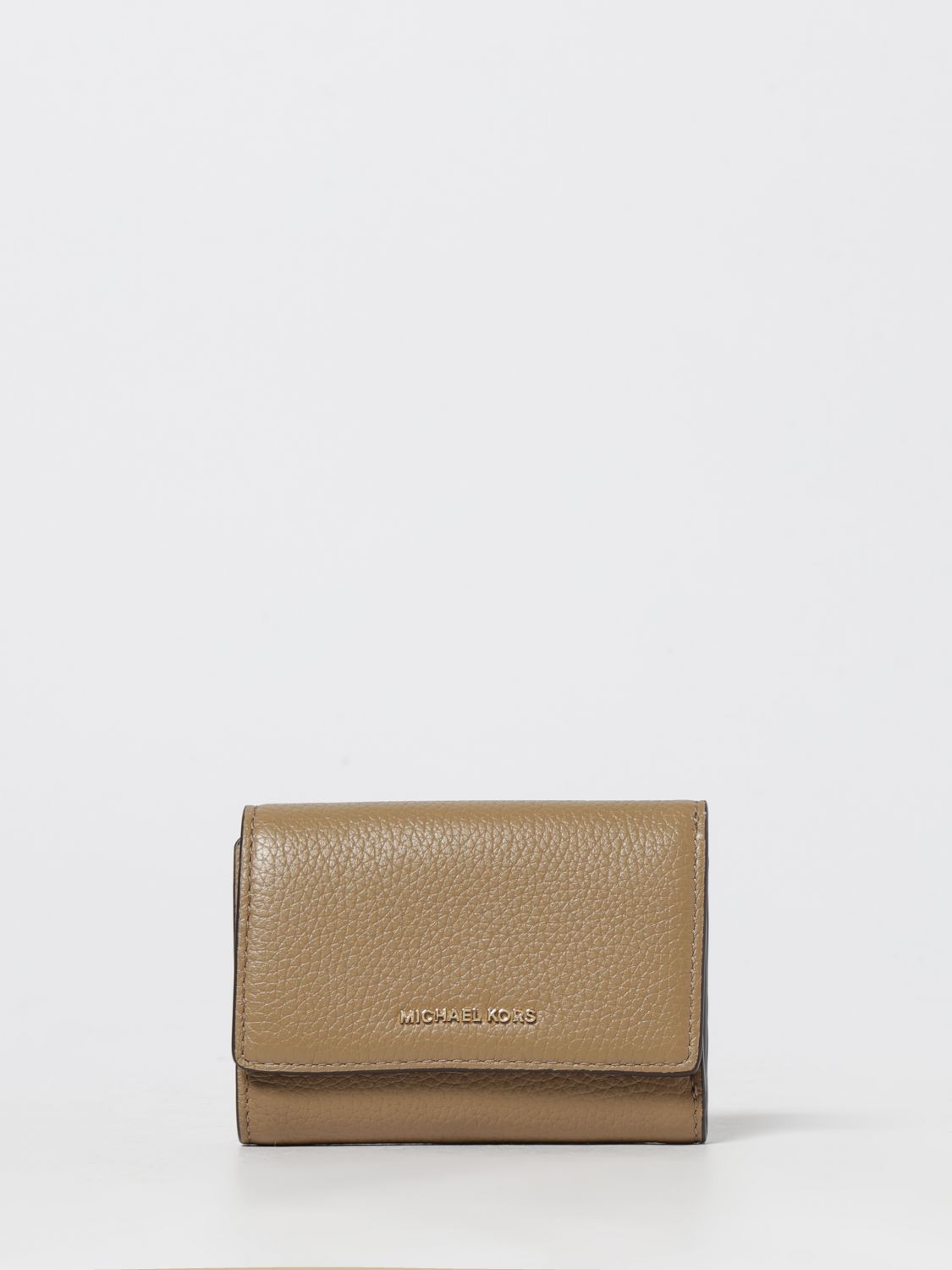 Michael Kors Wallet  Woman Color Beige In Brown