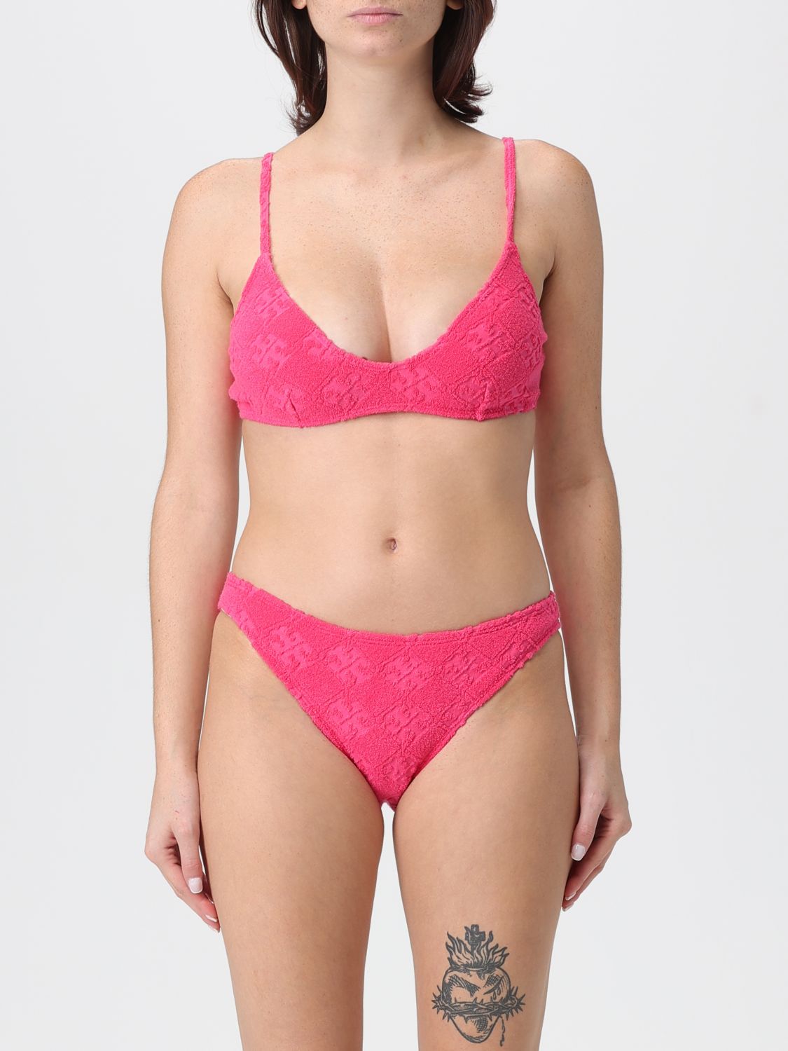 Tory Burch Swimsuit  Woman Color Fuchsia In Pink