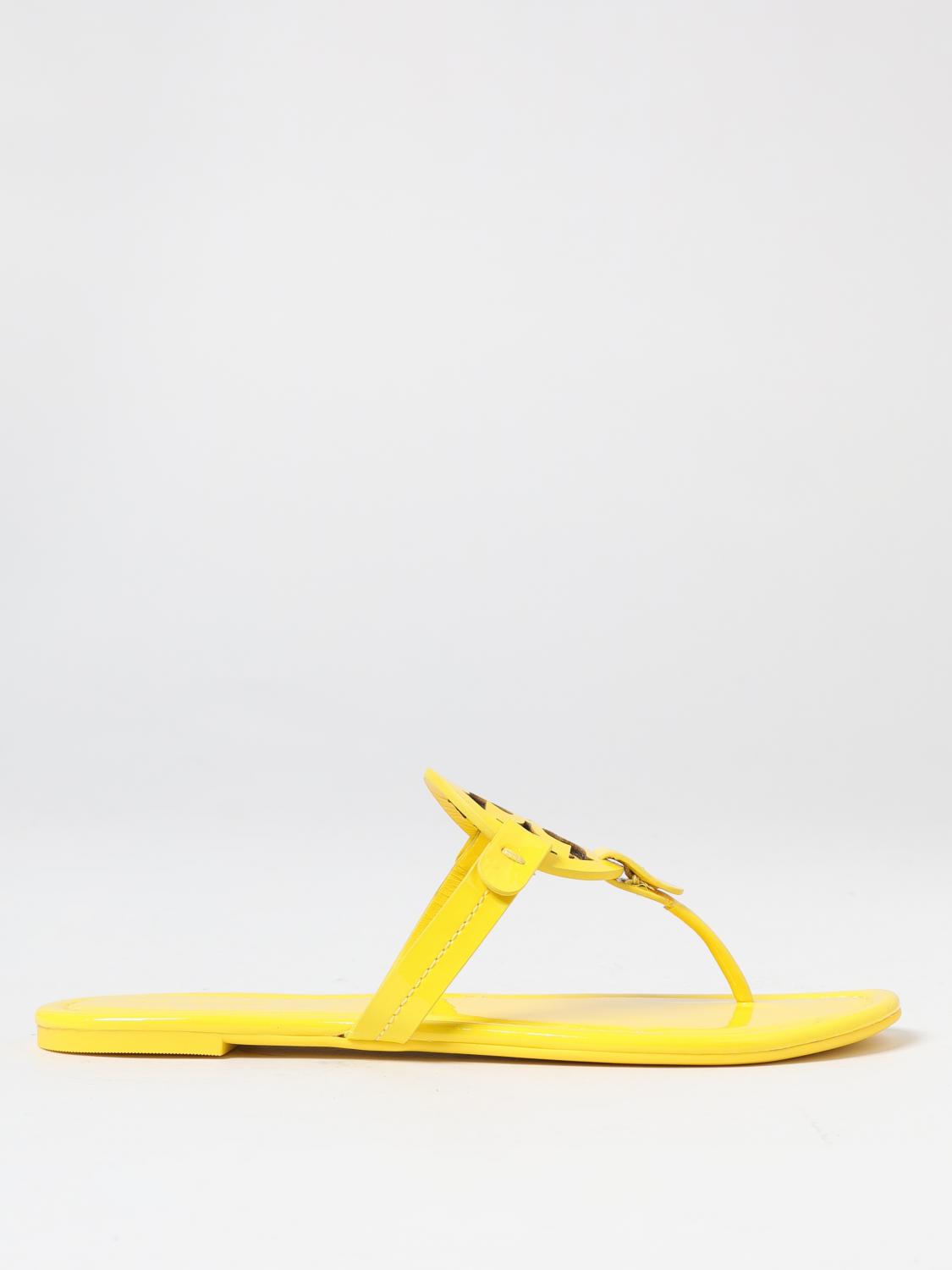Tory Burch Flat Sandals  Woman Color Yellow In Yellow