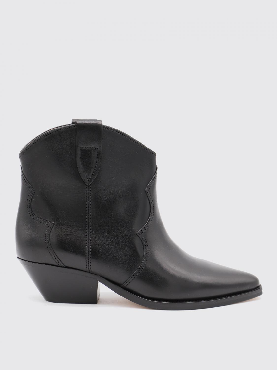 Isabel Marant Flat Ankle Boots  Woman Color Black