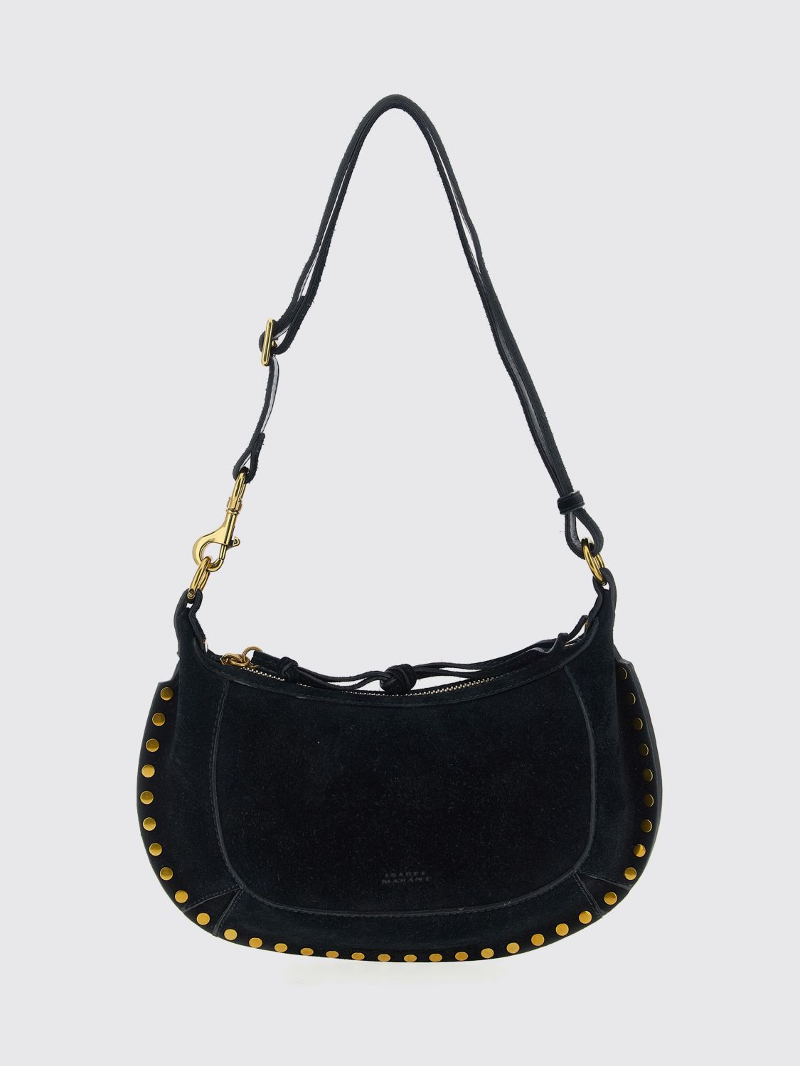 Isabel Marant Oskan Moon Shoulder Bags Black In Black