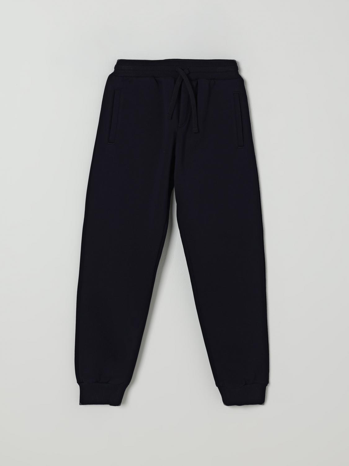 Dolce & Gabbana Pants Kids Color Blue In Blue