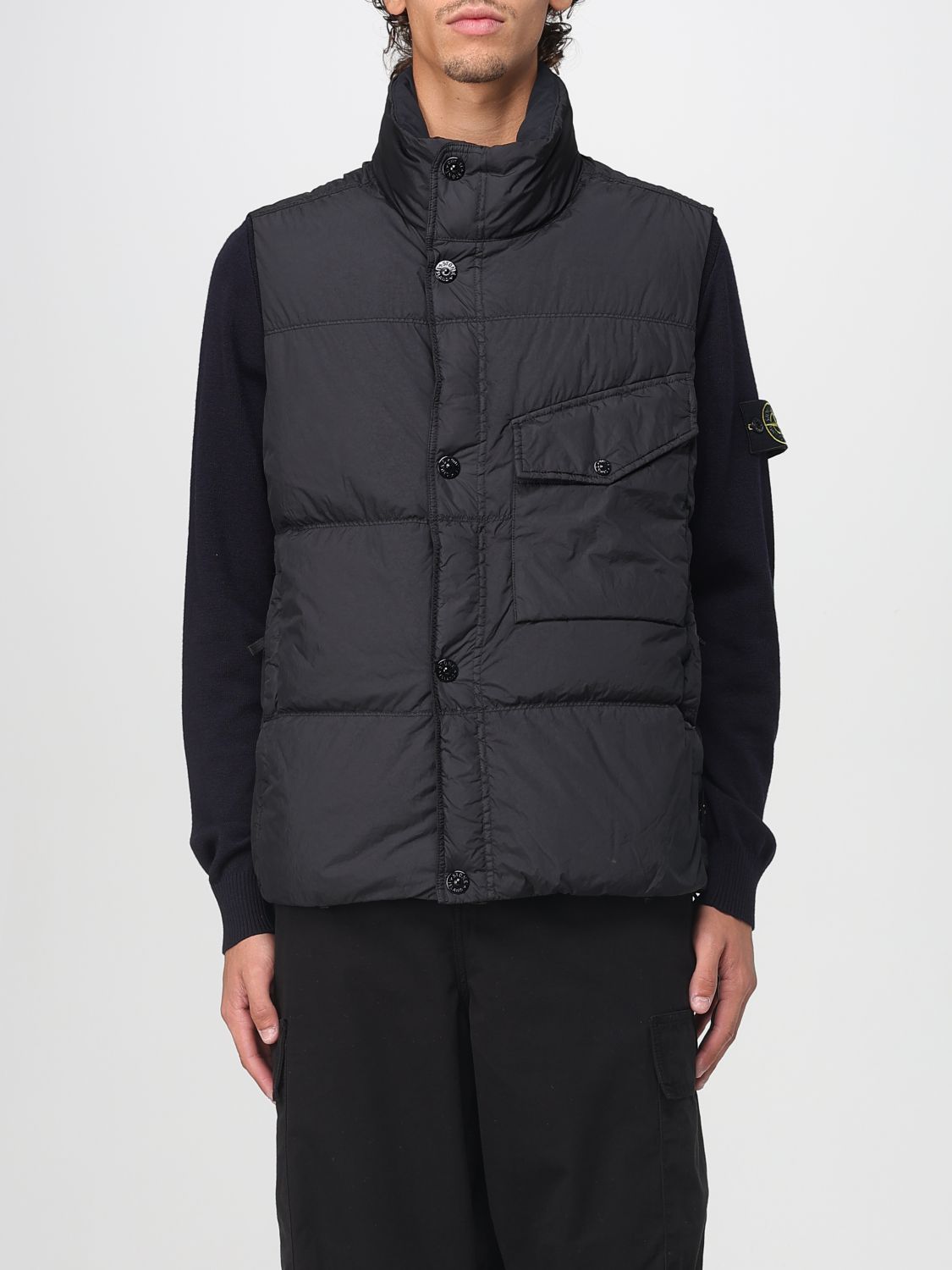 Stone Island Jacket  Men Color Black In Black
