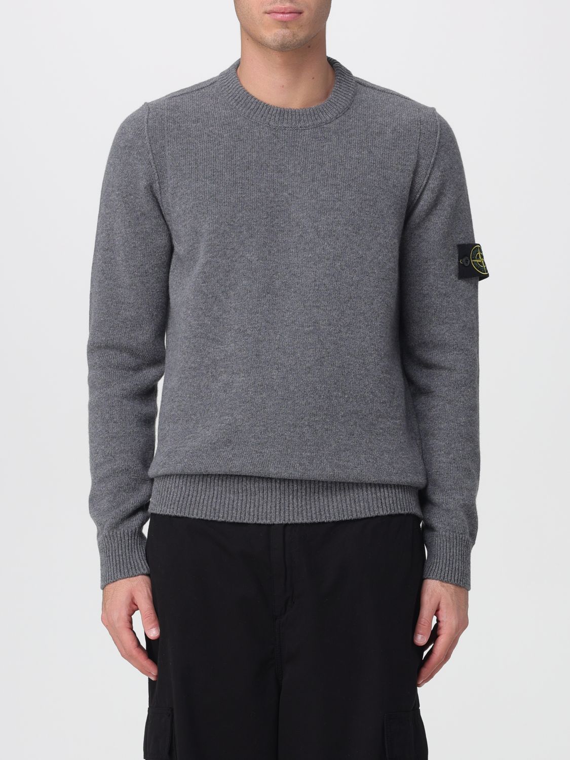 Stone Island Sweater  Men Color Grey 1 In Gray