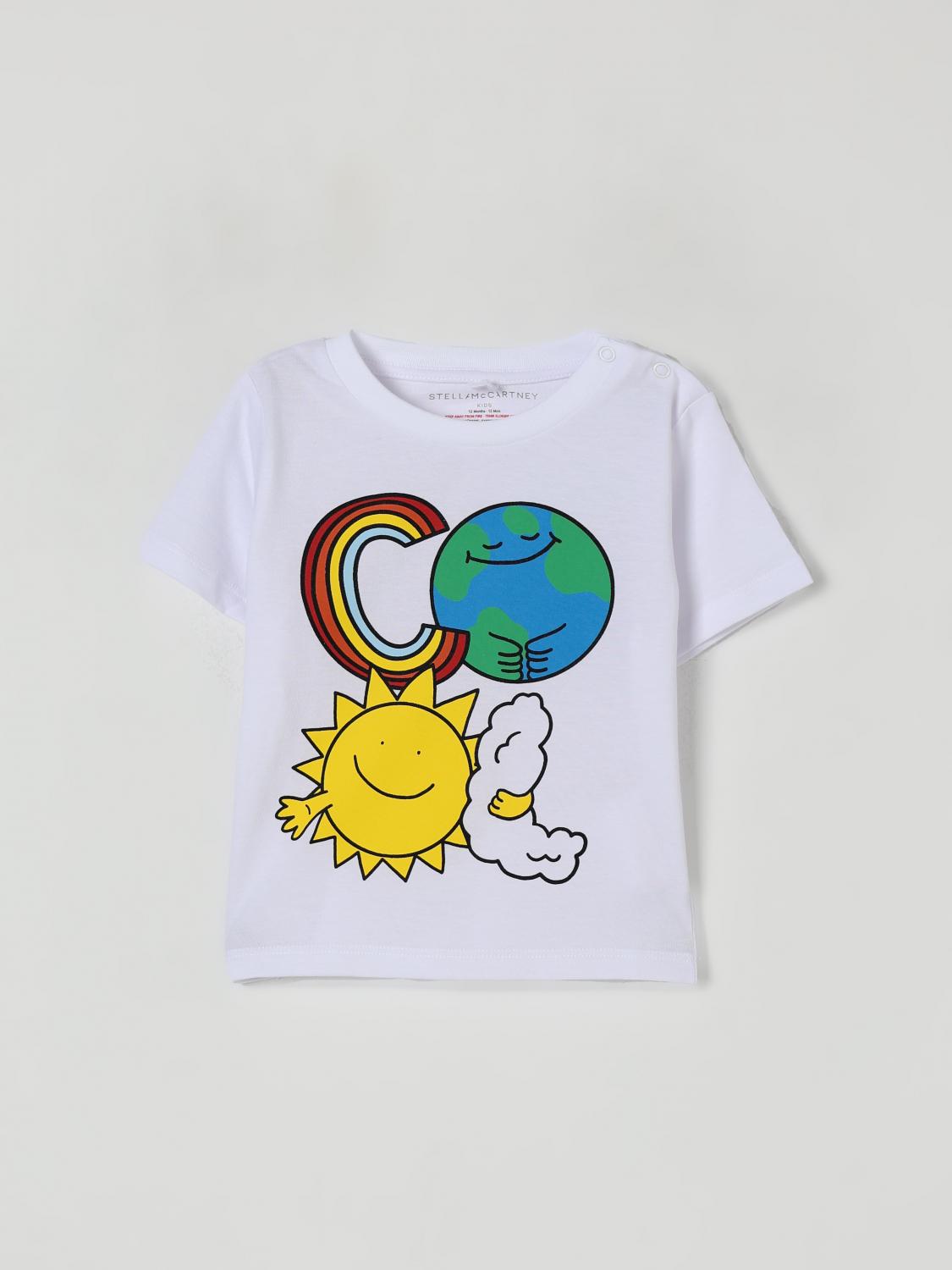 STELLA MCCARTNEY KIDS T-Shirt Kids color White　STELLA MCCARTNEY KIDS Tシャツ キッズカラー ホワイト STELLA