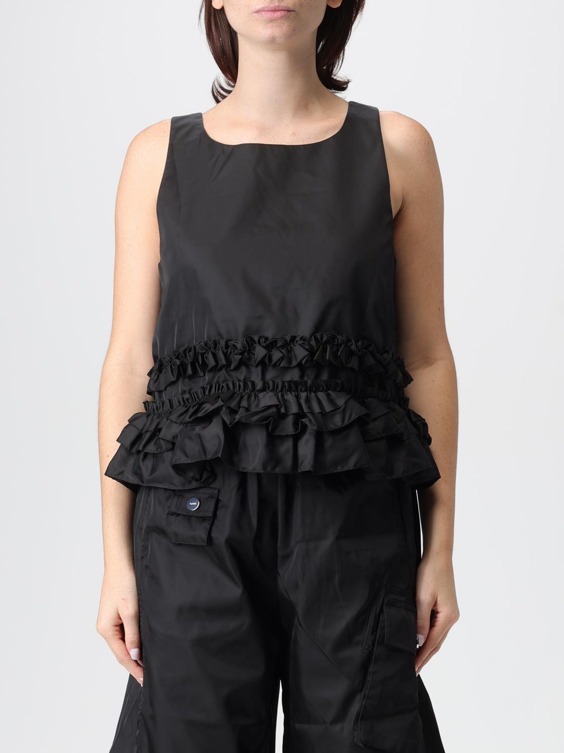 GANNI Top Damen Farbe Schwarz