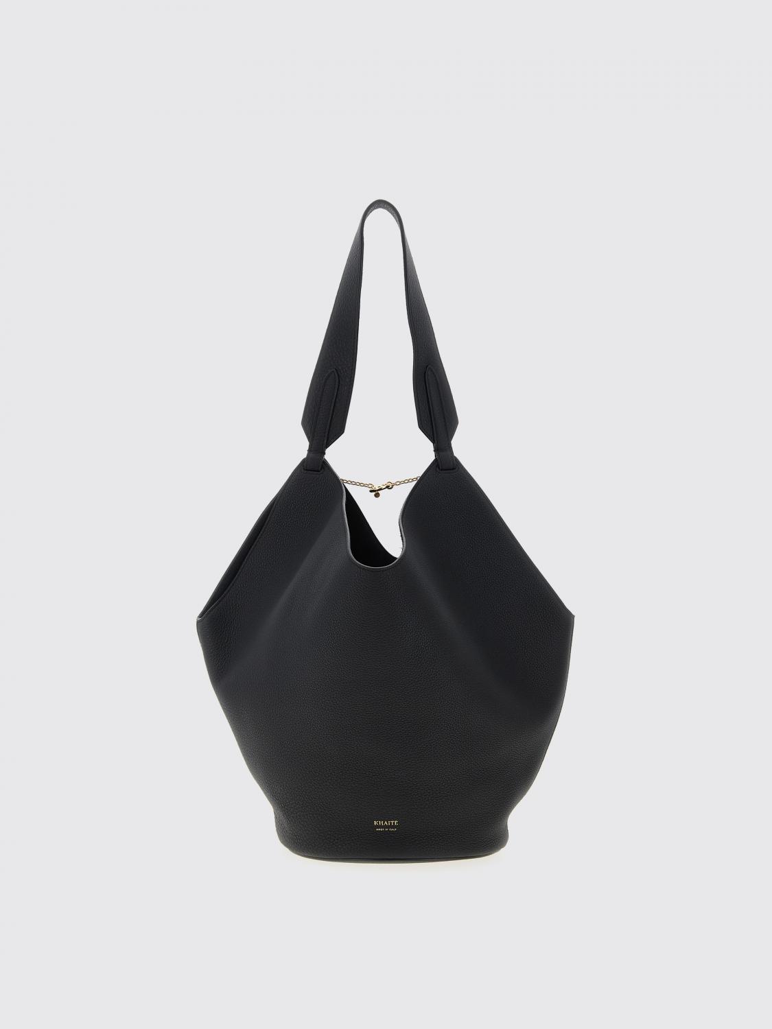 Khaite Shoulder Bag  Woman Color Black In Black