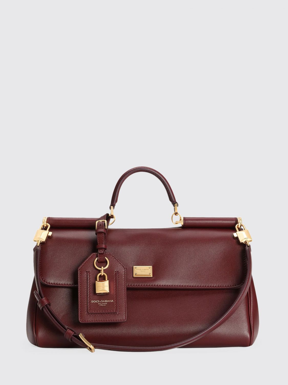 Handbag DOLCE & GABBANA Woman color Burgundy