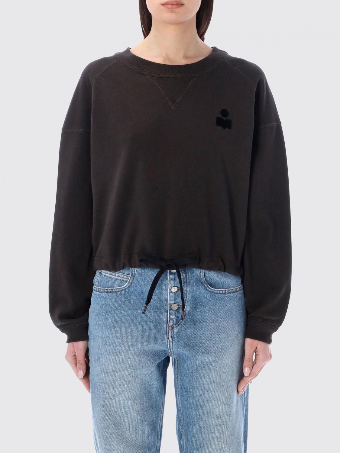 Isabel Marant ISABEL MARANT ETOILE Sweatshirt Woman color Black　イザベル マラン エトワール スウェットシャツ レディース カラー ブラック
