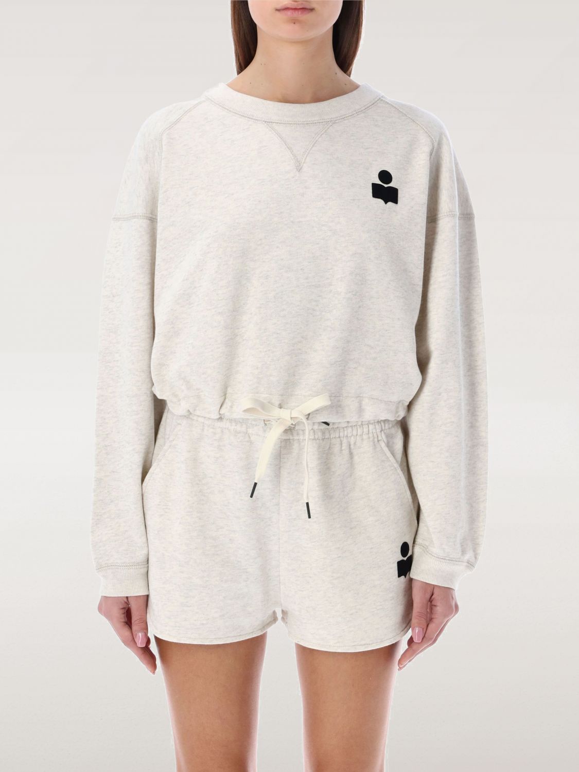 Isabel Marant Étoile Sweatshirt Isabel Marant Etoile Woman Color Beige In Gray
