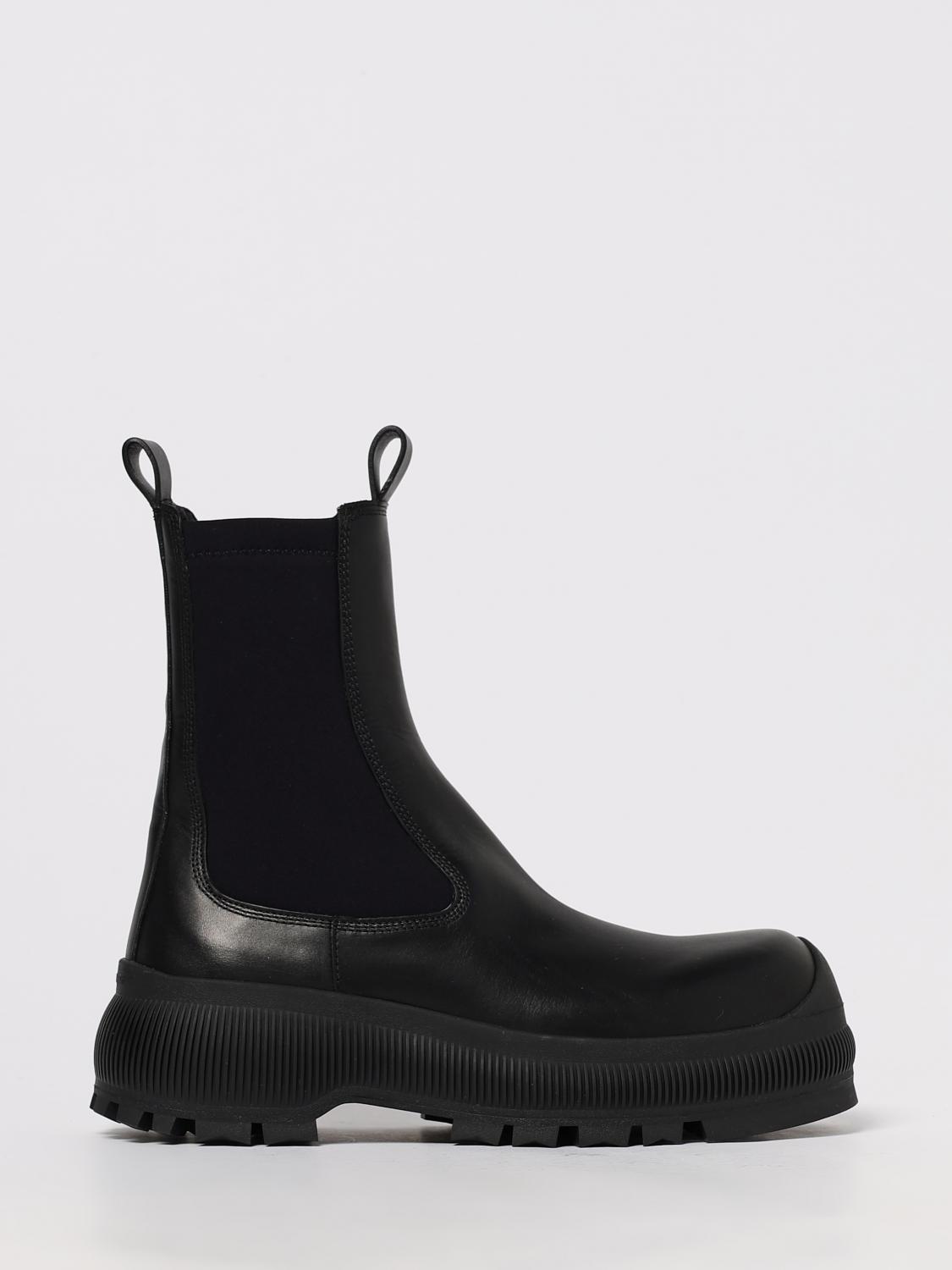 Jil Sander Women's Chelsea Boot In Black