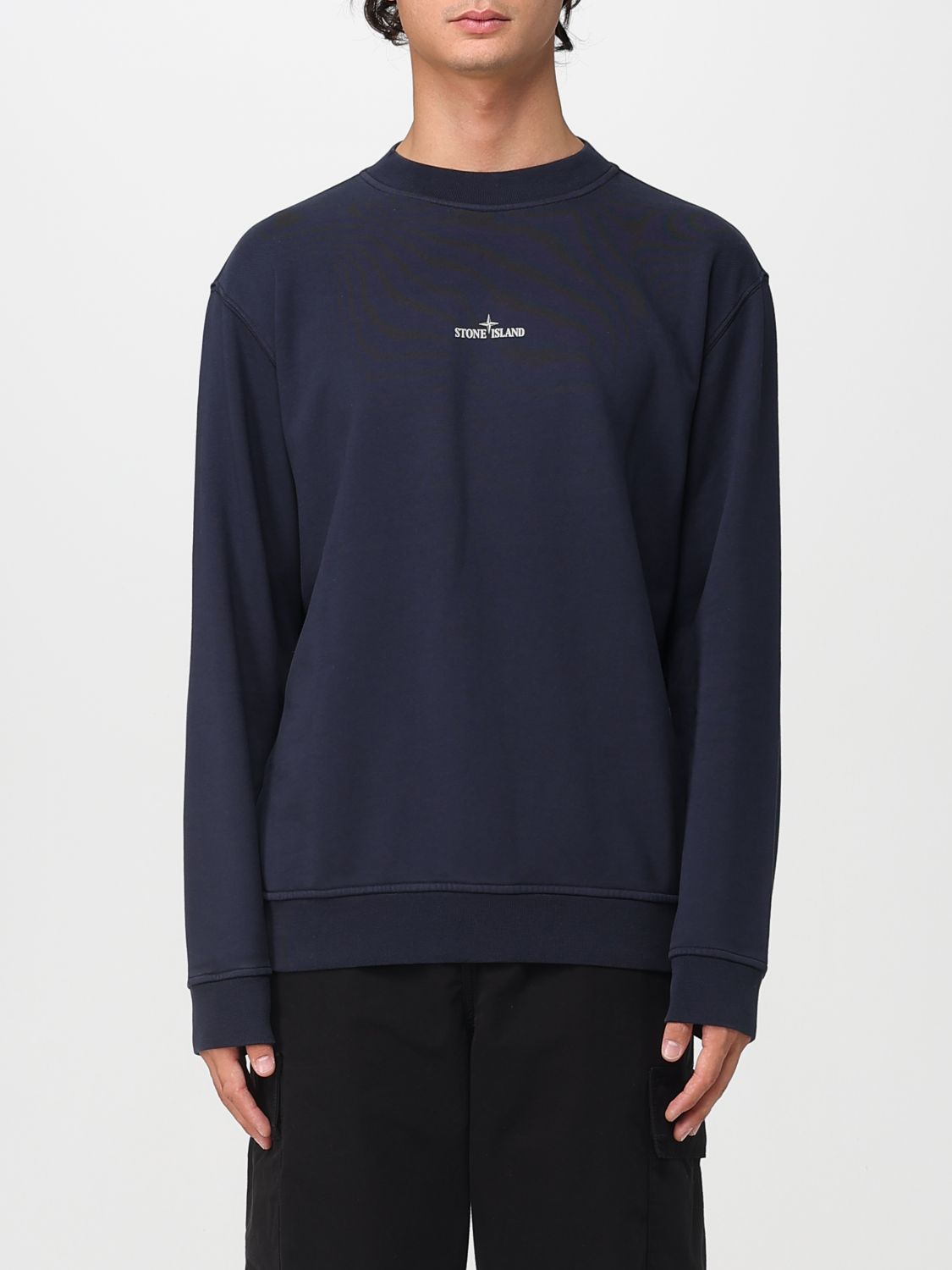Stone Island Sweatshirt  Men Color Blue In Blue