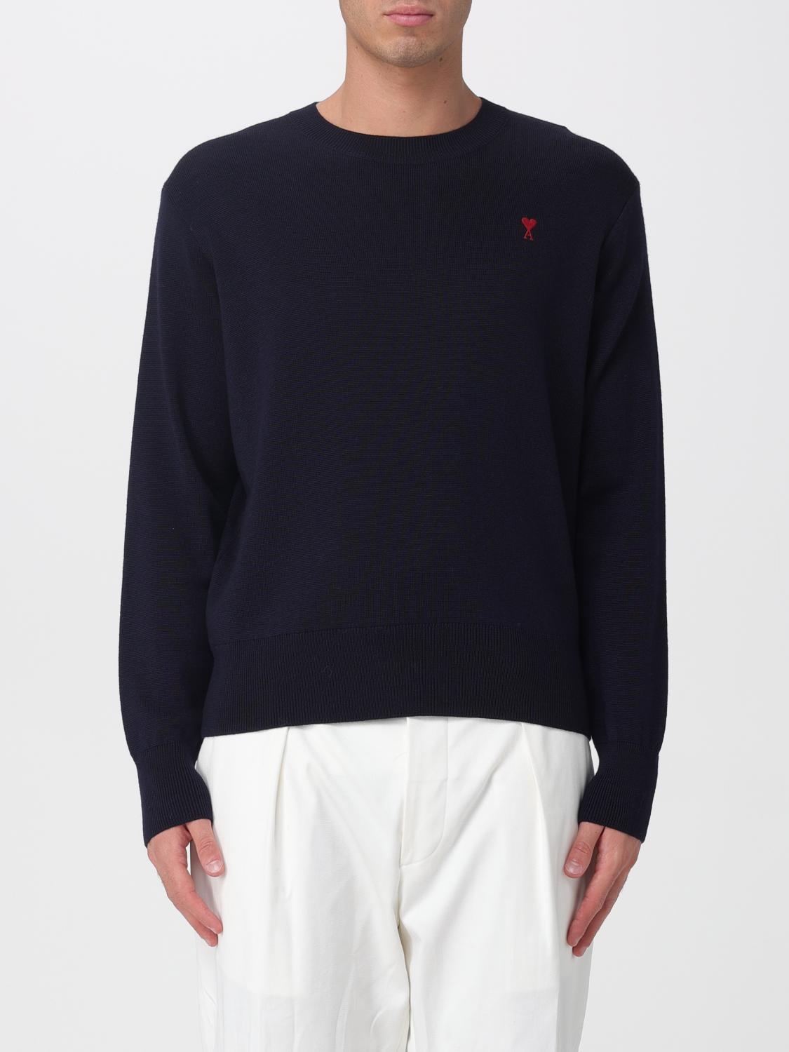 Sweater AMI PARIS Men color Blue