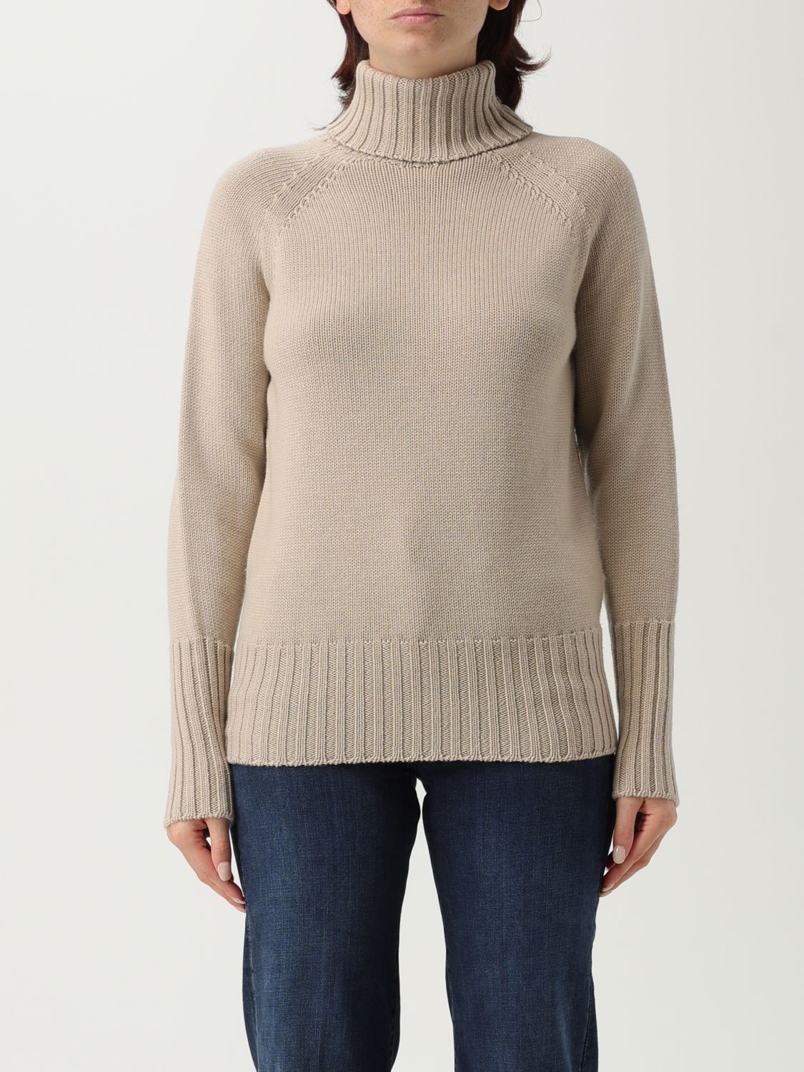 Drumohr Sweater  Woman Color Beige In Neutral