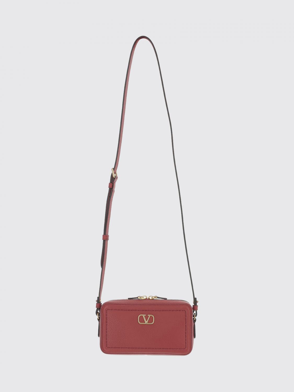 Valentino Red Alltime Mini Shoulder Bag In Red