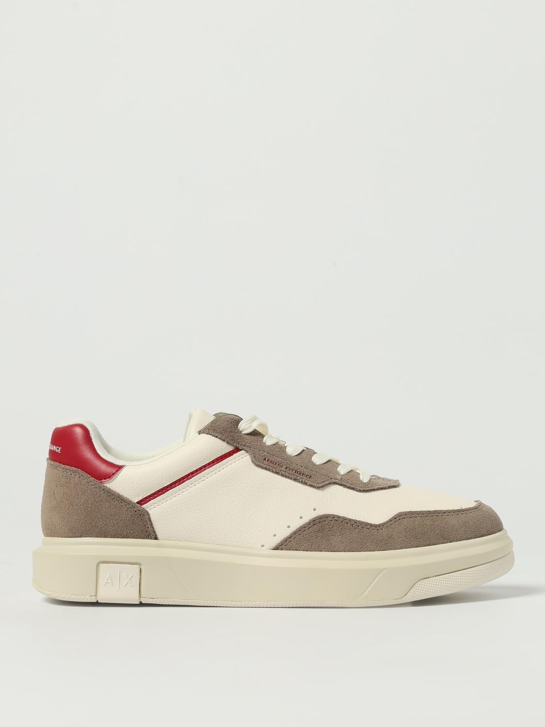 Armani Exchange Sneakers Men Color White In Neutral