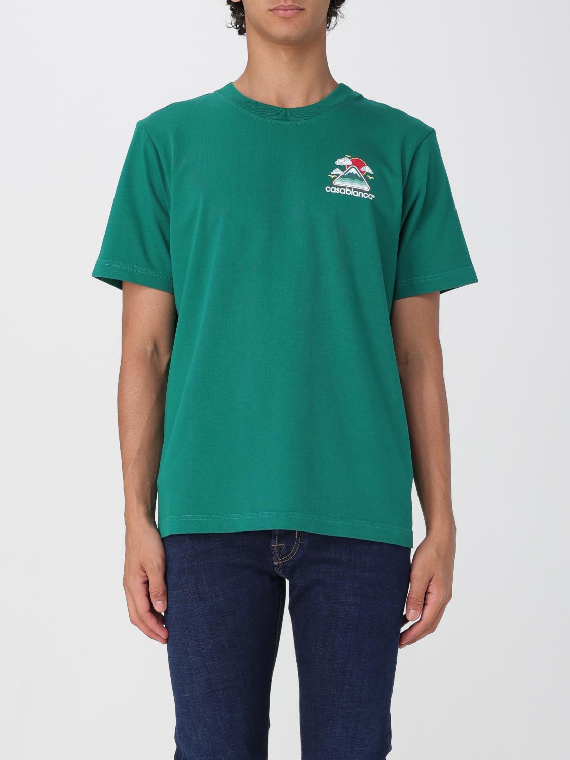 T-Shirt CASABLANCA Men color Green