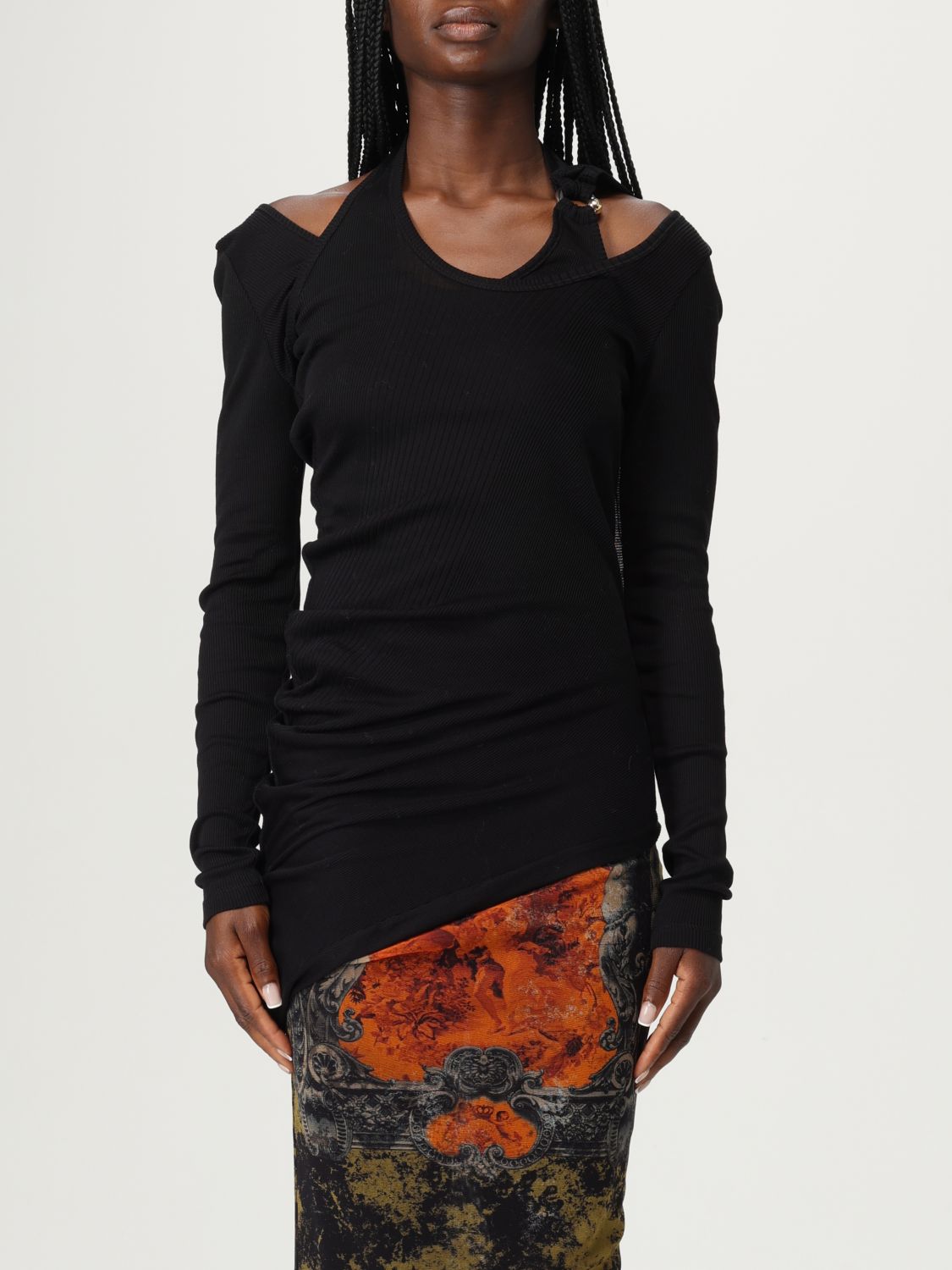Jean Paul Gaultier T-shirt  Donna Colore Nero