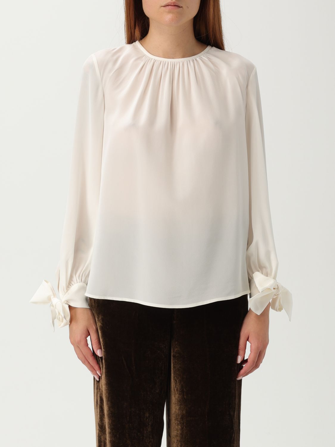 Max Mara Shirt Woman Studio In Gray