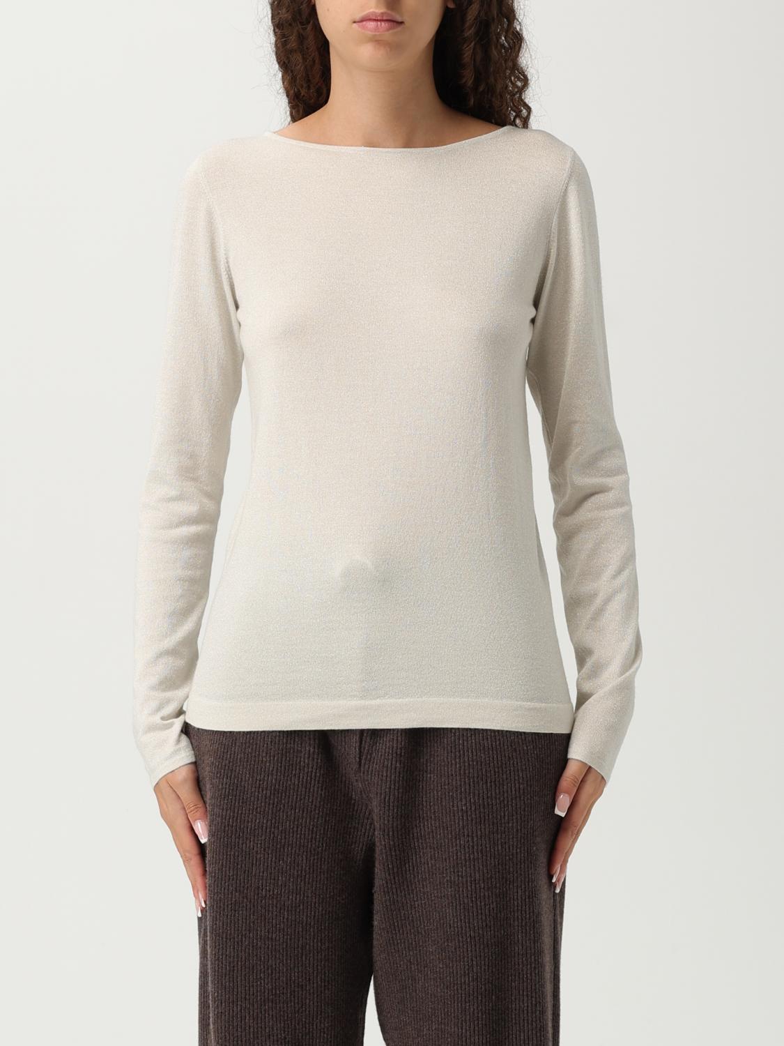 Brunello Cucinelli Sweater Woman Color White In White