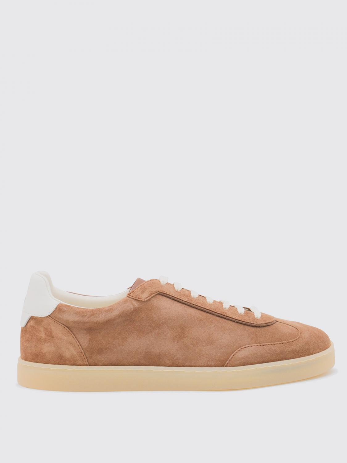 Brunello Cucinelli Sneakers Men Color Walnut In Brown